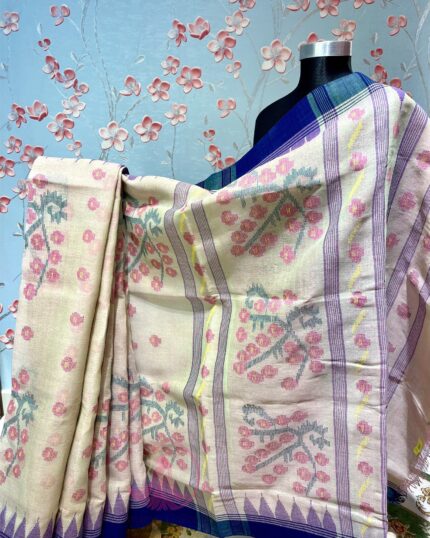 Orchid Dual-tone Monipuri Saree